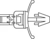 Abrazaderas y Sujetadores Reyetec Arrow 126-00236 T50Swpm4.7-Pa66-Bk1