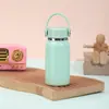 Mini Copo Espacial Colorido Macaron Simples Aço Inoxidável 304 Isolado a Vácuo Copo Portátil de Bolso para Estudante ao Ar Livre