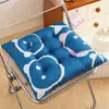 Cojín para silla, cojín para asiento de estudiante con correas, tatami para silla de oficina, cojín grueso para banco, almohadilla para glúteos de invierno