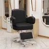 Silla de Peluquería, Silla de Barbería, Silla Giratoria Elevable Especial para Salón de Peluquería, Silla de Peluquería, Silla de Peluquería y Barbería