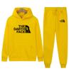 Sudadera con capucha de forro polar para hombre de otoño e invierno Conjunto de sudadera para hombre Traje deportivo casual estampado Fabricante Venta al por mayor
