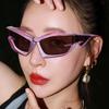 Nuevas Gafas de Sol Transfronterizas Europeas y Americanas Estilo Y2K para Hombres y Mujeres, Estilo de Pasarela de Alta Gama, Fotografía Callejera, Gafas de Sol Anti-UV Uv400