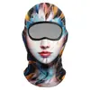 Máscara de motociclismo exterior transfronteriza europea y americana, capucha de seda helada, gorro pasamontañas, sombrero interior para casco con protección solar