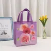 Bolsa de Regalo de Rosa para el Día de San Valentín Chino Transfronteriza Bolso de Mano No Tejido Bolsa de Regalo de San Valentín para Novia