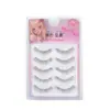 Pestañas Postizas Naturales para Mamá Nueva Transparente Terrier Una Pestaña Completa Caricatura Maquillaje Novia Principiante Pestañas Postizas