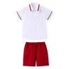 Uniforme escolar de verão infantil para alunos do ensino fundamental e médio, uniforme de classe, estilo britânico, uniforme de jardim de infância para professores