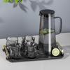 Juego de Cristalería de Vidrio de Borosilicato Alto de Lujo Ligero, Jarra y Vasos para Agua Fría, Juego de Té para Regalo de Negocio Doméstico, Venta al por Mayor por Fabricante