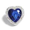 Cuentas Ovaladas de Pedrería de Colores Nuevas Transversales con Agujero Cuentas de Corazón Accesorios para Cadena de Teléfono Móvil DIY Listos para la Venta