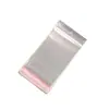 Material DIY para Pendientes Agujero para Colgar Bolsas Transparentes de OPP Pequeñas, Medianas, Grandes Tamaños Bolsas para Empaque de Pulseras Collares Múltiples Especificaciones 200 Piezas por Paquete