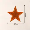 Parche Bordado de Estrella de Cinco Puntas con Lentejuelas de Colores Parche Bordado de Lentejuelas Autoadhesivo Accesorios de Ropa DIY Venta al por Mayor