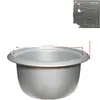Panela Interna Antiga Panela de Arroz Universal Panela de Alumínio Doméstica 2L3L5L6L Sem Revestimento Antiaderente Acessórios Fabricante Amazon