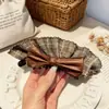 Pinza de Satín de Gama Alta para Cabello, Pinza Versátil de Color Sólido Simple Estilo Francés, Pinza de Tiburón Grande para Peinados Recogidos