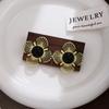 Pendientes de diamantes vintage, pendientes de nicho antiguos, pendientes de gota de aceite, exquisitos pendientes de aguja de plata 925, joyería, collar al por mayor