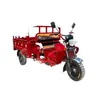 Triciclo de Carga Agrícola Motocicleta de Gasolina, Vehículo de Transporte de Granos para Zona Montañosa, Camión Volquete de Fertilizantes para Huertos