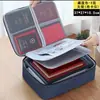 Bolsa de Identificação Doméstica Simples Bolsa de Arquivos Bolsa de Armazenamento Bolsa de Cartão Multifuncional Tecido Oxford Bolsa de Armazenamento de Viagem Bolsa de Mão