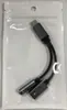 Adaptador Type-C para 3,5 mm, Áudio para fone de ouvido HiFi, Carregamento rápido, Divisor dois em um, Dongle mini AB136D