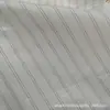 Forro de Manga de Hilo Teñido 100% Poliéster, Forro de Ropa Rayado Blanco y Negro, Ropa Exterior para Traje, Tejido Jacquard de Seda Negra y Rayas Blancas
