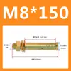 Perno de Expansión Recubierto GB Perno de Expansión de Cabeza Pequeña con Agujero Tornillo de Expansión Tornillo de Expansión M6M 8M10-M20