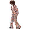 M-XL Pareja Europea y Americana Retro Nostálgico Ropa de Show Disco de los 80 Ropa COS Disfraz de Halloween