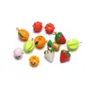Colgante Serie Frutas de Acero Inoxidable Colgante Sólido de Calabaza Fresa Accesorios Versátiles para Collares Pendientes Accesorios