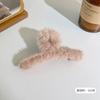 Pinza para el Cabello Grande de Peluche para Mujer 2025 Modelo Nuevo Pinza Tiburón de Gama Alta Estilo Coreano Sensación de Alto IQ Pinza Melard
