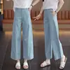 Pantalones Cropped de Cintura Alta Estilo Traje Pierna Ancha Estrecha 2026 Verano Nuevos Ajuste Holgado Rectos Caída Casual para Mujeres Petites