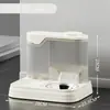 Comedero automático para mascotas con control remoto por aplicación, dispensación de comida programada y pantalla visual, adecuado tanto para gatos como para perros.