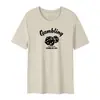 Camiseta Masculina de Manga Curta Algodão Puro de Fibra Longa de Xinjiang Pima Algodão Luxuosa 50 Fios Amônia Líquida Impressão Direta Importada