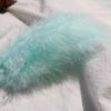 Celebridade da Internet Cauda Pontiaguda Veludo Penas Penas de Peru DIY Brincos Colar Acessórios de Joalheria Pequenas Penas Fabricante Atacado