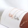 Collar de clavícula de plata de ley S925 con diseño de estrella y luna de Niche, elegante, sencillo, ligero y lujoso, joyería para otoño e invierno para mujer.