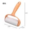 Rolo tipo artefato pegajoso para cabelo, rolo de papel rasgável, dispositivo pegajoso para cabelo, portátil, pegajoso para roupas, pegajoso para pelos de animais de estimação, removedor de pelos substituível