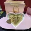Shuibeite Mismo Estilo Oro Puro 999 Pastel de Oro Grande 50mg Pastel de Oro 520 Regalo para Novio o Novia