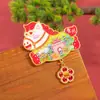 Imán de Nevera Cultural y Creativo de Guizhou Pegatina Magnética de Guiyang Recuerdo Turístico En Stock Venta al por Mayor Regalos Hechos a Mano Artesanías Imán de Nevera