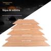 Régua Sub-Linha de Bambu Linha de Medição Tábua com Gancho Régua Dobrável de Distância Linha de Corte Tábua Sub-Linha Enrolador Suprimentos para Equipamento de Pesca Atacado