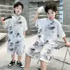 Yan Chu comércio exterior terno Tang verão antigo nova moda estilo estrangeiro terno Tang estilo estrangeiro coreano terno Tang Guoxue uma geração de cabelo