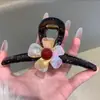 Pinzas grandes para el pelo coreanas para mujer, pinzas para el pelo de alta gama para la parte trasera de la cabeza, pinzas de tiburón al por mayor para cabello grueso, accesorios para el pelo