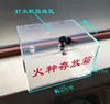 Caja de Almacenamiento Transparente de Acrílico para Iniciadores de Fuego Estuche para Guardar Encendedores Caja de Almacenamiento para Fuentes de Fuego Caja de Colección Organizador de Almacenamiento para Teléfono Móvil