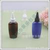 Botella Ovalada con Tapa Puntiaguda 60ML Botella de Tinta con Tapa Puntiaguda Botella de Pegamento con Tapa Puntiaguda 60ml Botella con Tapa Puntiaguda para Goteo Botella con Tapa Puntiaguda para Aceite