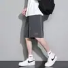 Pantalones Cortos Finos de Seda de Hielo para Hombre Verano Transpirables de Secado Rápido Pantalones de Baloncesto Pantalones de Cinco Puntos Sueltos y Versátiles Pantalones Cortos Deportivos para Correr