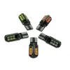 Lâmpada de carro T10 Canbus 3030 24LEDs SMD sem eletrodos luz de posição destaque luz de placa multicolor