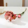Diseño de Decoración Suave para el Hogar en Interiores, Decoración con Flores Artificiales, Flor de Iris, Arreglo para Pared de Fondo de Boda, Arreglo Floral al por Mayor, Flores Falsas