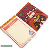 Bloc de notas con portapapeles A5 original para niña, no adhesivo, papel grueso de 100 g, alto atractivo estético, bloc de notas desprendible