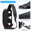 Bolso de Pecho Nuevo para Hombre Transfronterizo Bolso de Hombro Funcional Bolso Cruzado de Negocios Estilo Coreano para Hombre Bolso Transfronterizo de Moda para Hombre