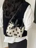 Bolso de moda, bolso pequeño, nuevo bolso de hombro casual de verano 2026, bolso Boston, bolso pequeño, bolso de lunares de nicho