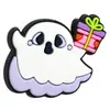 Série Fantasma de Halloween Caneta com Contas Patch Espesso Dupla Face Cola Macia de PVC Contas Queimadas Corrente de Celular DIY Acessórios Perfurados