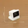 Radio miniatura para micropaísajes, un artículo decorativo retro, accesorios para casas de muñecas DIY y pequeños adornos