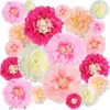 Flores de Papel Atacado Flores de Papel Bolas de Flor de Papel Dupla Camada Decoração de Festa de Casamento Suprimentos Venda Direta de Fábrica Produtos de Papel