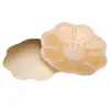Parche Redondo para Pezón Anti-bulto Ultra-delgado Transpirable Parche para Pezón Parche para el Pecho Natación Impermeable Silicona Verano de Mujer Parche Invisible para Areola