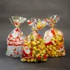 Bolsa de Regalo Navideña, Dulces, Galletas, Palomitas de Maíz, Bolsa de Empaque, Bolsa Pequeña de Regalo Navideña, Bolsa para Empacar Manzanas