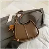 2025 Nova Inverno Commuter Grande Capacidade Simples Retrô Estilo Estrangeiro Moda Casual Textura Bolsa Transversal de Ombro Único para Mulheres